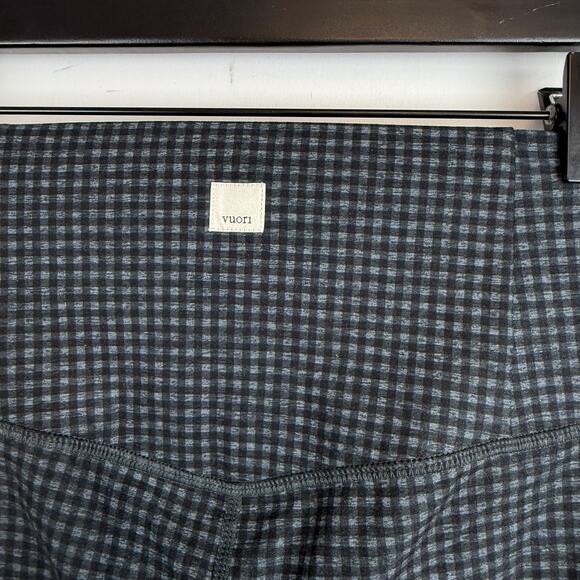 Vuori Womens Clean Elevation Leggings Black Gray Gingham - XS - Picture 5 of 8
